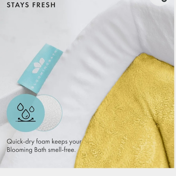 Blooming Bath Baby Bath Seat - Baby Tubs Newborn Infants - Picture 6 of 8